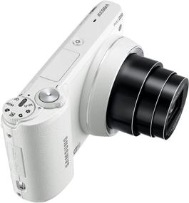 img 1 attached to 📸 Samsung WB800F 16.3MP CMOS Smart WiFi Цифровая камера с 21-кратным оптическим зумом, 3,0-дюймовым сенсорным ЖК-дисплеем и видео высокой четкости 1080p (белый): Лучшие функции и прекращено производителем.