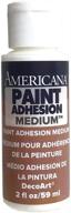 🎨 enhance adhesion with decoart ds39-3 americana paint adhesion mediums paint, 2-ounce logo