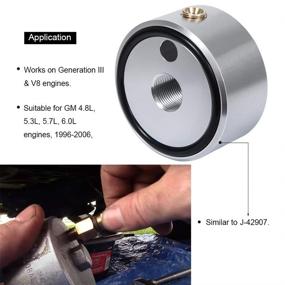 img 3 attached to 🔧 Oil Pressure Adapter for GM 4.8L, 5.3L, 5.7L, 6.0L Engines (1996-2006) - Comparable to J-42907 & EN-47971 - Ideal for Generation IV & V V8 Engines