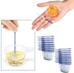 img 1 attached to 🔬 200 PACK 40ML Urine Cups: Disposable & Convenient for Pregnancy & pH Tests