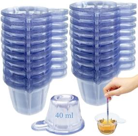 img 4 attached to 🔬 200 PACK 40ML Urine Cups: Disposable & Convenient for Pregnancy & pH Tests