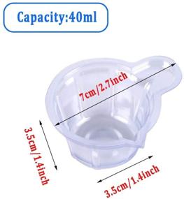 img 3 attached to 🔬 200 PACK 40ML Urine Cups: Disposable & Convenient for Pregnancy & pH Tests