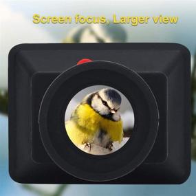 img 2 attached to 📷 Acouto Camera Viewfinder Magnifier 3.2inch LCD Viewfinder 3X Magnification Photography Hood Loupe Camera Screen Sunshade Hood Accessory for DSLR Mirrorless Cameras