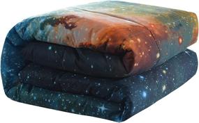 img 2 attached to FLC Galaxy Printing Comforter Matching