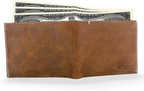 img 1 attached to REAGO Handcrafted Leather Naturally Lightweight