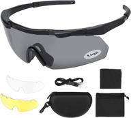 👓 xaegis tactical eyewear: enhance your outdoor shooting experience with 3 interchangeable lenses логотип