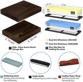 img 3 attached to 🔪 Optimizing SHAN ZU Whetstone: Sharpening and Flattening