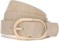 👜 beige buckle medium women's accessories by tanpie logo