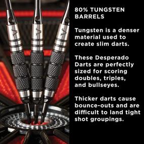 img 1 attached to 🎯 Viper by GLD Products Desperado 80% Tungsten Soft Tip Darts: Iron Cross, 18g with Storage/Travel Case - Black