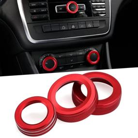 img 4 attached to 🚗 Enhance Your Car's Interior with etopmia Car Styling Air Conditioning Volume Knob Decoration