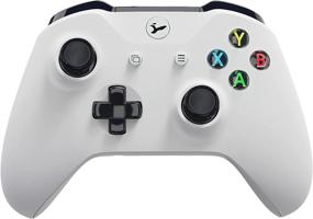 img 4 attached to 🎮 Wireless Controller Compatible with Xbox One/X/S/PC Windows 10/8/7 - YCCTEAM Third Gen Game Controllers with 2.4GHZ/Bluetooth, Double Shock Feature, Upgraded Joystick (White)