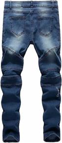 img 3 attached to 👖 Stylish Vintage Distressed Skinny Stretch Boys' Clothing and Jeans