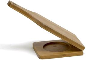 img 4 attached to IMUSA USA Authentic Small Bamboo Tostonera/Plantain Masher for Perfectly Smashed Plantains