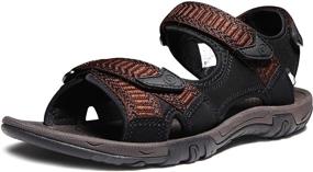 img 4 attached to ATIKA Men's Lightweight Athletic Outdoor Sandals: Comfortable and Versatile Footwear