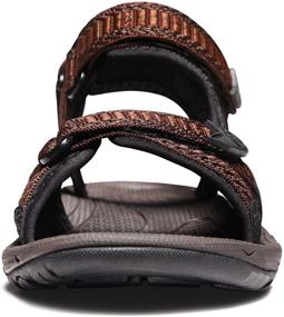 img 3 attached to ATIKA Men's Lightweight Athletic Outdoor Sandals: Comfortable and Versatile Footwear