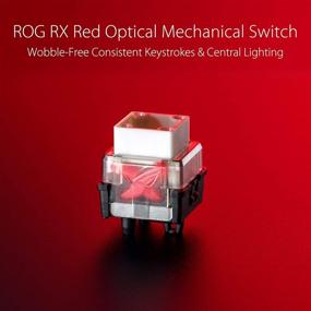 img 3 attached to 🎮 ASUS ROG Strix Scope RX Mechanical Gaming Keyboard - Red Optical Mechanical Switches, USB 2.0 Passthrough, 2X Wider Ctrl Key, Greater FPS Precision, Aura Sync, Armoury Crate RGB Lighting