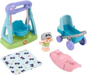 img 3 attached to Fisher Price Outdoor Pretend 🏞️ Playset for Toddler and Preschool Children