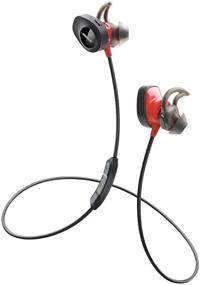 img 4 attached to 🎧 Bose SoundSport Pulse Wireless Headphones with Heart Rate Monitor - Power Red (Renewed)
