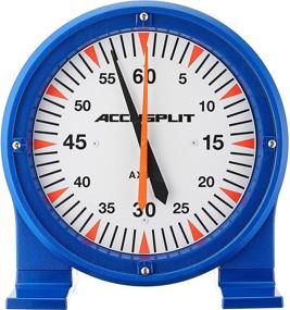 img 2 attached to ACCUSPLIT AX850 15-Inch Lane Timer/Pace Clock in Blue: Efficient Tracking Solution for Athletes