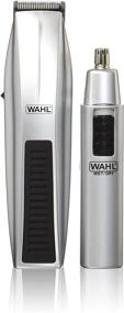 img 2 attached to 🧔 Wahl 5537-420 Trimmer: Versatile Grooming Tool for Mustache, Beard, Nose, and Eyebrow Styling