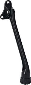 img 4 attached to Kickdown Door Stop Holder Doorstops Commercial Door Stopper Kick Door Stops Door Kickstand Rubber Foot (6 Inch-Black Basic)