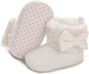 img 4 attached to 👟 Stay Adventure-Ready with ENERCAKE Booties: Non-Slip Prewalker Shoes for Newborn Boys