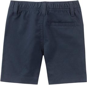 img 3 attached to 🩳 Nautica Little Uniform Pull Twill Boys' Shorts: Comfortable and Stylish Clothing for Young Boys