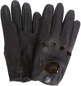 img 4 attached to Classic Quality Lambskin Leather Fashion Men's Accessories and Gloves & Mittens