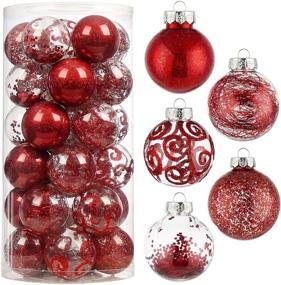 img 4 attached to Wironlst Christmas Shatterproof Decorative Decorations Seasonal Decor