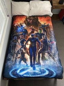 img 3 attached to Marvel Lightweight Fleece Throw Avengers