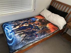 img 2 attached to Marvel Lightweight Fleece Throw Avengers