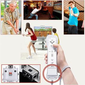 img 1 attached to 🎮 SogYupk Wii Motion Plus Adapter Replacement - 2 White Pieces | Compatible with Wii Remote Controller