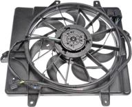 🔥 dorman 620-052 engine cooling fan assembly: chrysler models, black - enhanced cooling performance logo