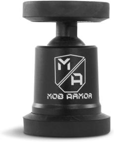 img 4 attached to 📱 Магнитный держатель для смартфона: Mob Armor MobNetic Maxx для автомобиля, грузовика, лодки, квадроцикла – совместим с iPhone и Android.