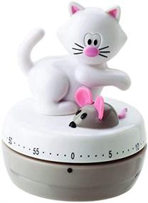 img 2 attached to 🐱 Playful and Functional: Introducing the Joie Meow Cat 60-Minute Kitchen Timer for Home Decor Enthusiasts!