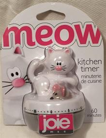 img 1 attached to 🐱 Playful and Functional: Introducing the Joie Meow Cat 60-Minute Kitchen Timer for Home Decor Enthusiasts!