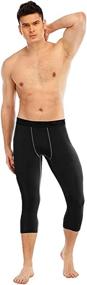 img 3 attached to Yuerlian Compression Shorts Baselayer Sports Sports & Fitness in Other Sports