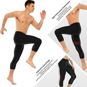 img 1 attached to Yuerlian Compression Shorts Baselayer Sports Sports & Fitness in Other Sports