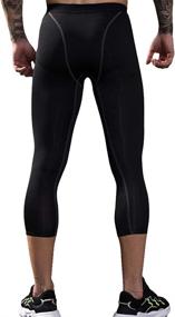 img 2 attached to Yuerlian Compression Shorts Baselayer Sports Sports & Fitness in Other Sports