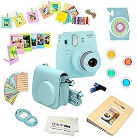 img 3 attached to 📸 Fujifilm Instax Mini 9 Camera Bundle with 14 PC Instax Accessories Kit - Inclusive of Instax Case, Album, Frames &amp; Stickers, Lens Filters, and More (Ice Blue)