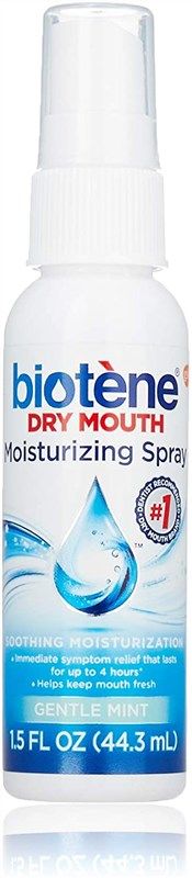 biotene moisturizing mouth spray gentle 로고