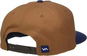 img 2 attached to RVCA Commonwealth Snapback Black White