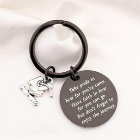 img 3 attached to 🎓 FUSTMW Graduation Gift - Keychain to Cherish Your Milestones and Celebrate Your Journey - Inspirational Letters as Powerful Graduation Gifts for Him/Her