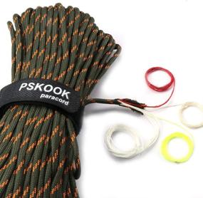 img 4 attached to PSKOOK Survival Paracord Parachute Fishing