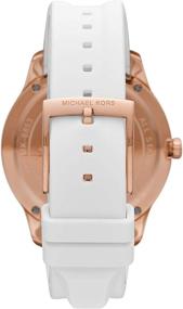 img 2 attached to Часы Runway из нержавеющей стали ⌚ от Michael Kors