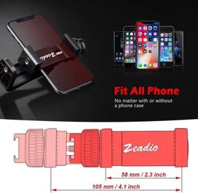img 1 attached to Zeadio Smartphone Adapter Hot Shoe Adjustable
