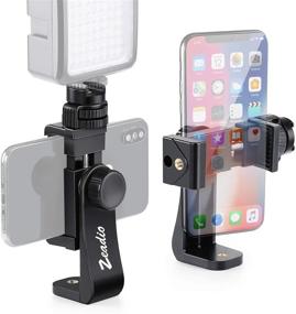 img 4 attached to Zeadio Smartphone Adapter Hot Shoe Adjustable
