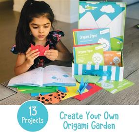 img 3 attached to 📦 150 Sheets of Multi Colored Origami Paper - Origami Activity Kit with 32 Page Book - Multi-Size 80-Gram Origami Paper for Kids, Teens, Adults - Ideal Origami Set for Beginners