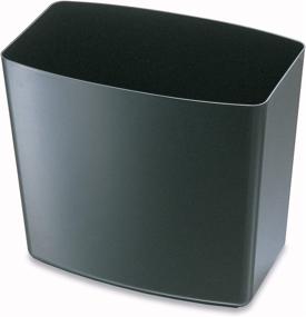 img 3 attached to 🗑️ Officemate 2200 Series Executive Waste Basket - 20 Quart Capacity - Black (22262)