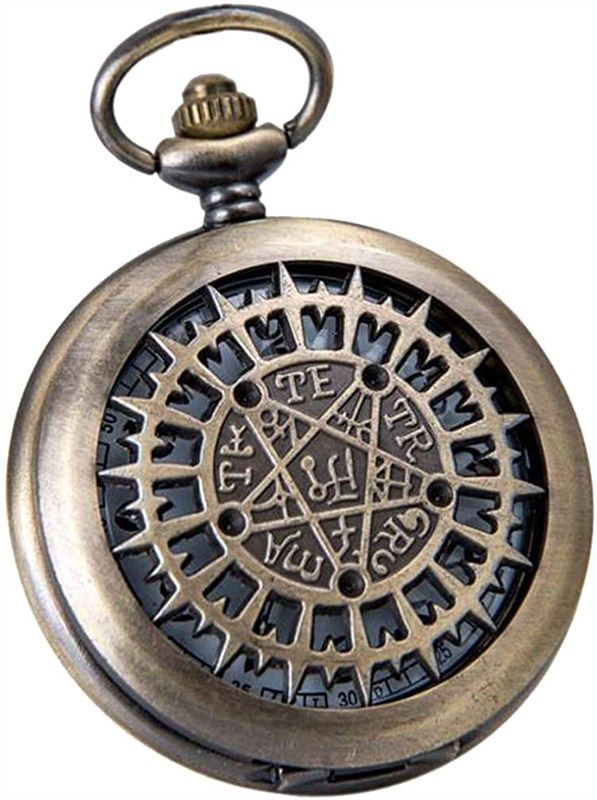 vigoroso antique steampunk necklace pendant 로고